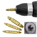 Screw Extractor Set for Damaged Screw of Remove Stripped and Broken Screws Drill Bit Set